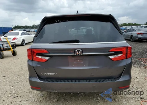 2022 Honda Odyssey Exl из США, поврежденный, VIN 5FNRL6H74NB002085